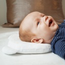 Candide Panda Babykudde - Vit