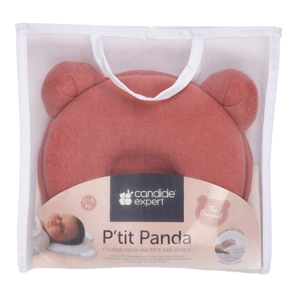 Candide Panda Babykudde - Rost