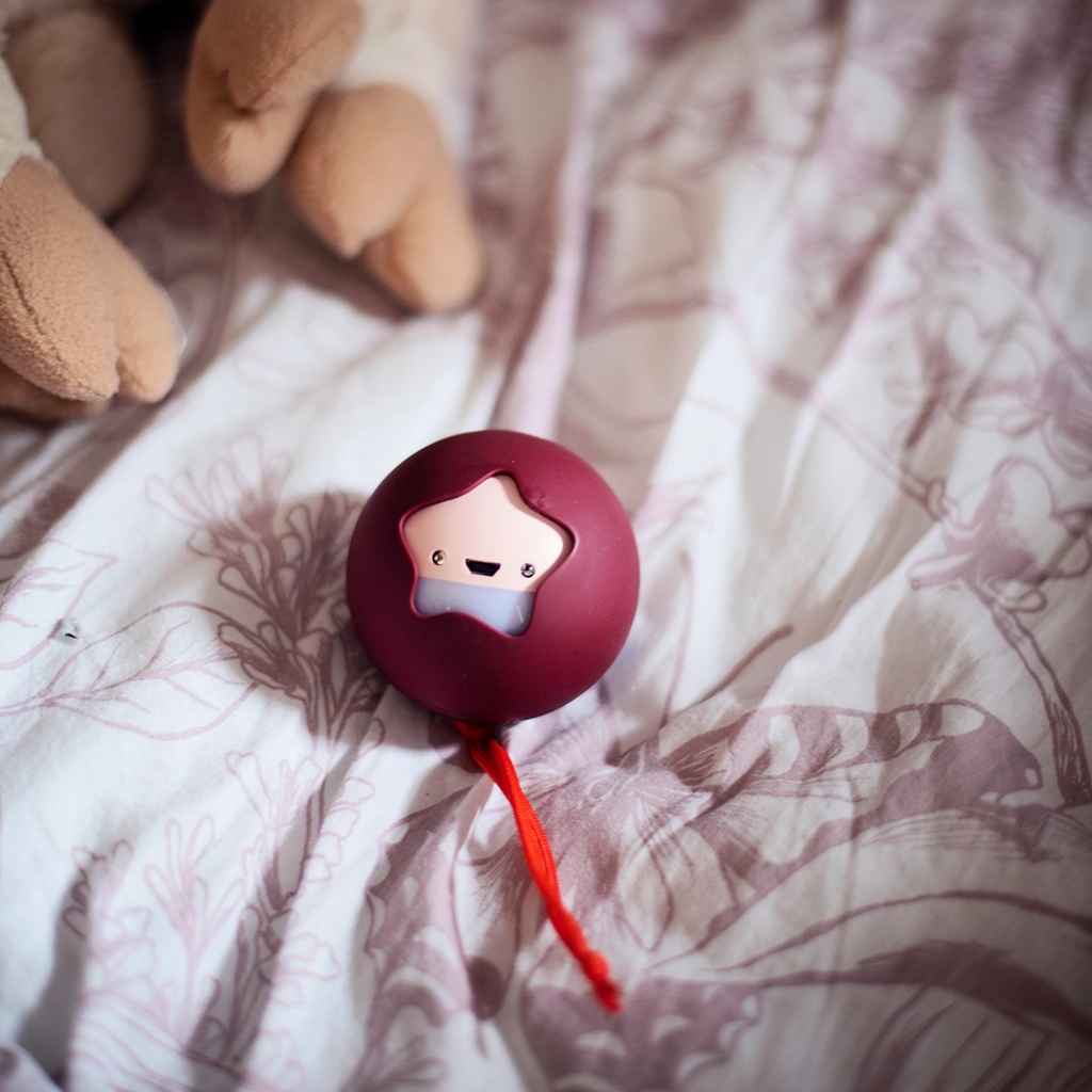 Pabobo Nattlampa minimåne-rosa