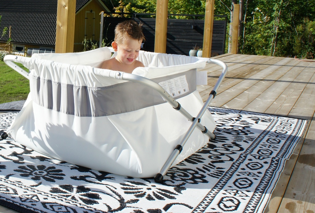 BiBaBad Flexi 80-100 cm Silver