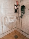 BiBaBad Flexi 80-100 cm Transparent
