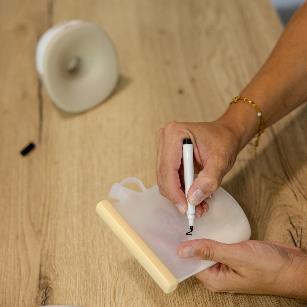bblüv Bröstmjölkspåsar 5-pack Återanvändbara