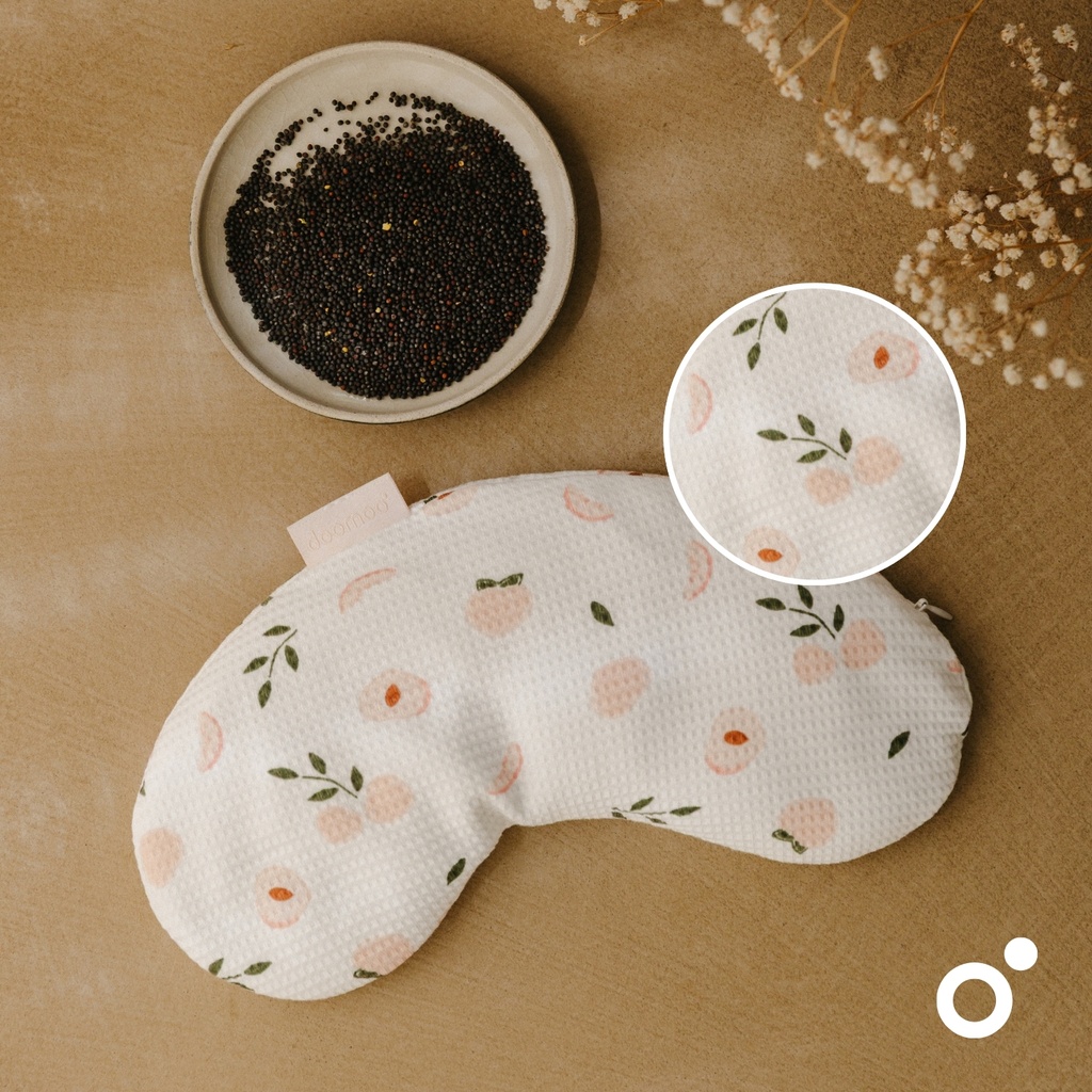 Doomoo Lindrande Kyl & Värmekudde med Raps - Persika