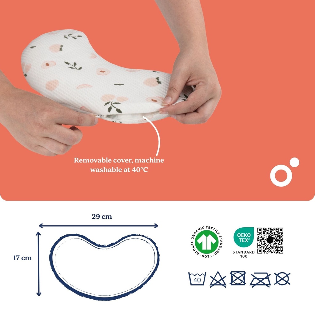 Doomoo Lindrande Kyl & Värmekudde med Raps - Persika