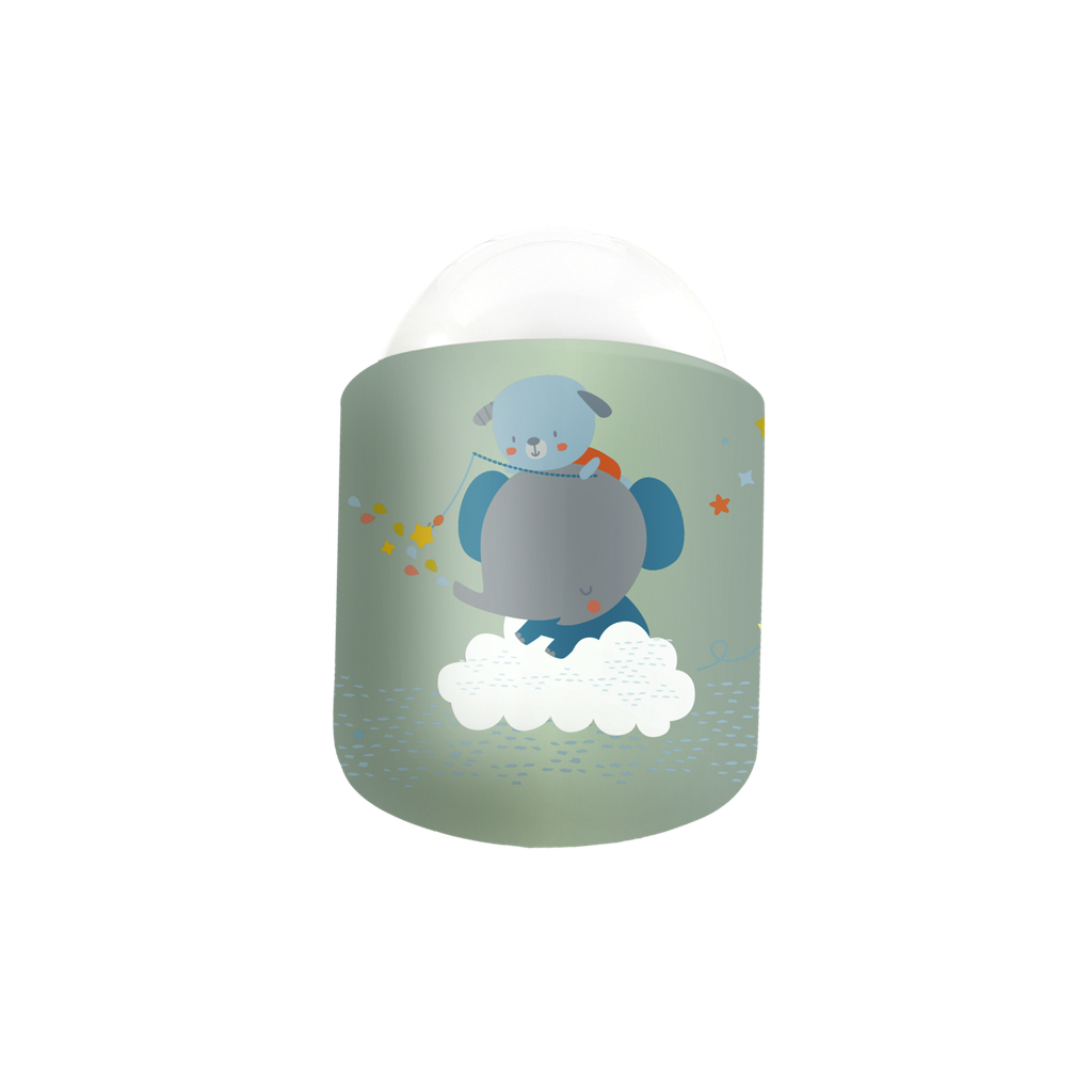 Pabobo Nomad Nattlampa - Elefant Grön NY