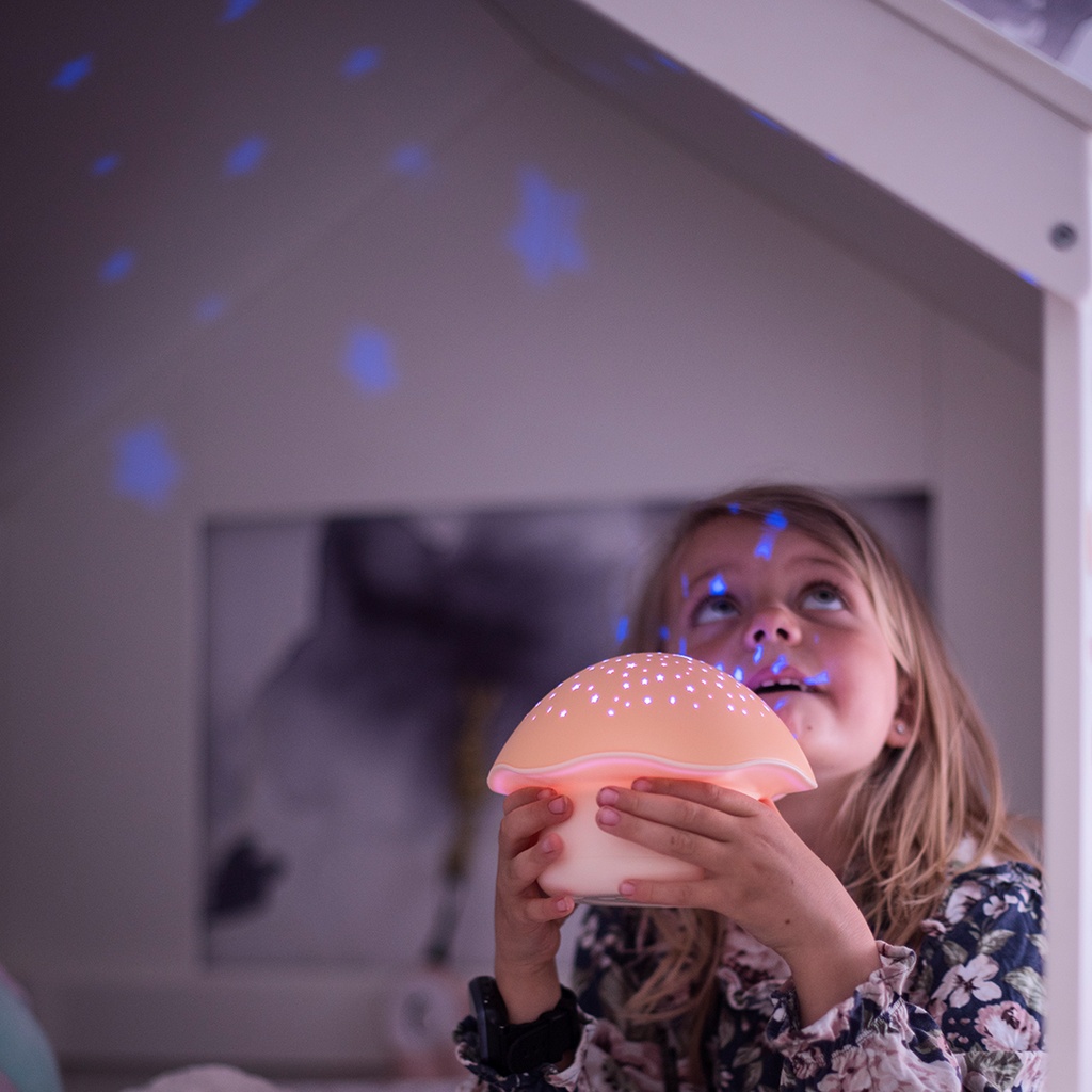 Pabobo Stjärnprojektor Svamp - Orange