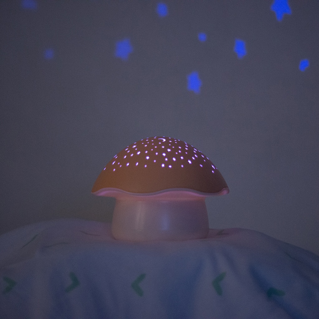 Pabobo Stjärnprojektor Svamp - Orange