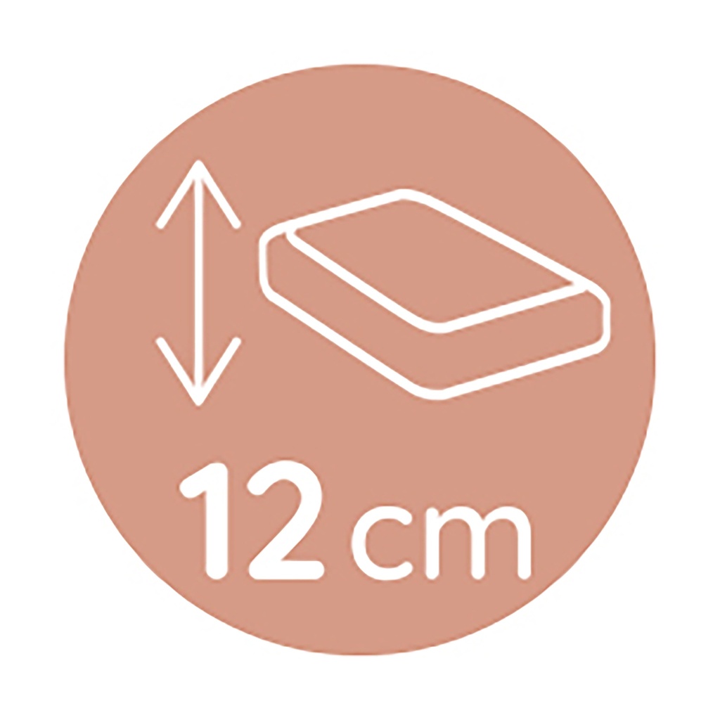 Tinéo Madrass Växa Vändbar 60x120