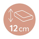 Tinéo Madrass Växa Vändbar 60x120