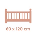 Tinéo Madrass Växa Vändbar 60x120