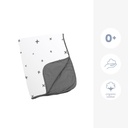 Doomoo Vadderad Filt - Stjärna Grå