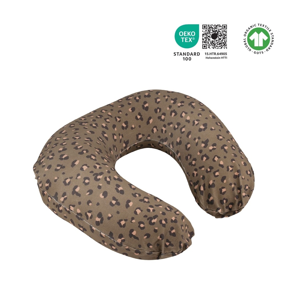 Doomoo Amningskudde - Mörk Leopard