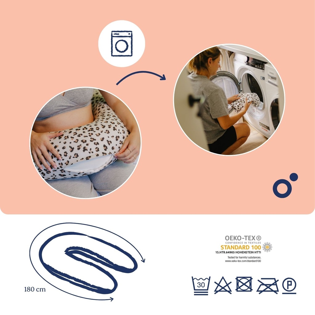 Doomoo Amning & Gravidkudde - Leopard