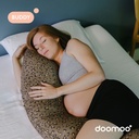 Doomoo Amning & Gravidkudde - Mörk Leopard