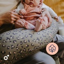 Doomoo Amning & Gravidkudde - Mörk Leopard