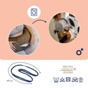 Doomoo Amning & Gravidkudde - Mörk Leopard