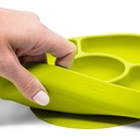 bblüv Tallrik antispill + Sked  Lime
