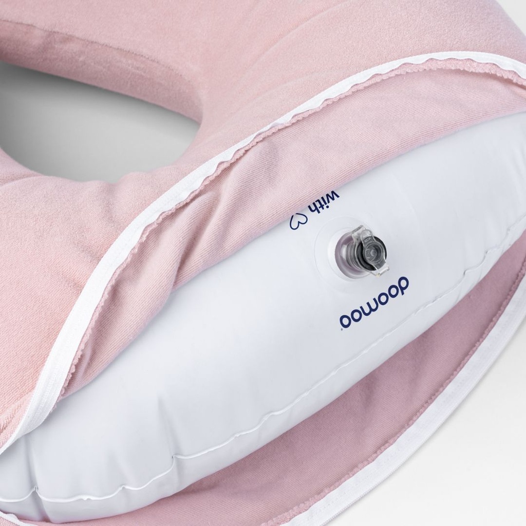Doomoo Amningskudde Uppblåsbar - Rosa