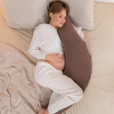 Doomoo Amnings- gravidkudde Muslin - Choklad