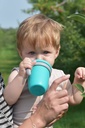bblüv Antispill mugg 4-i-1 Aqua
