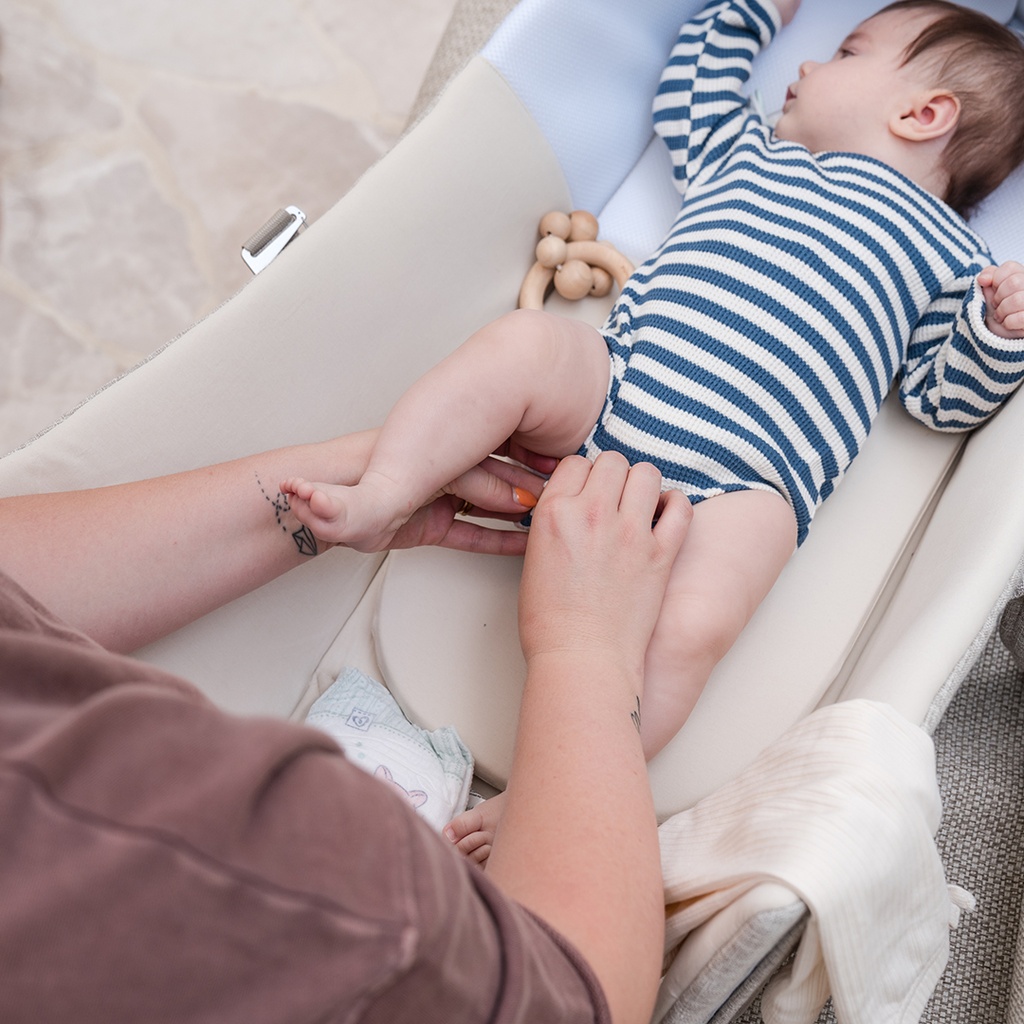 Doomoo Babynest Mjuklift 3-i-1 Sand