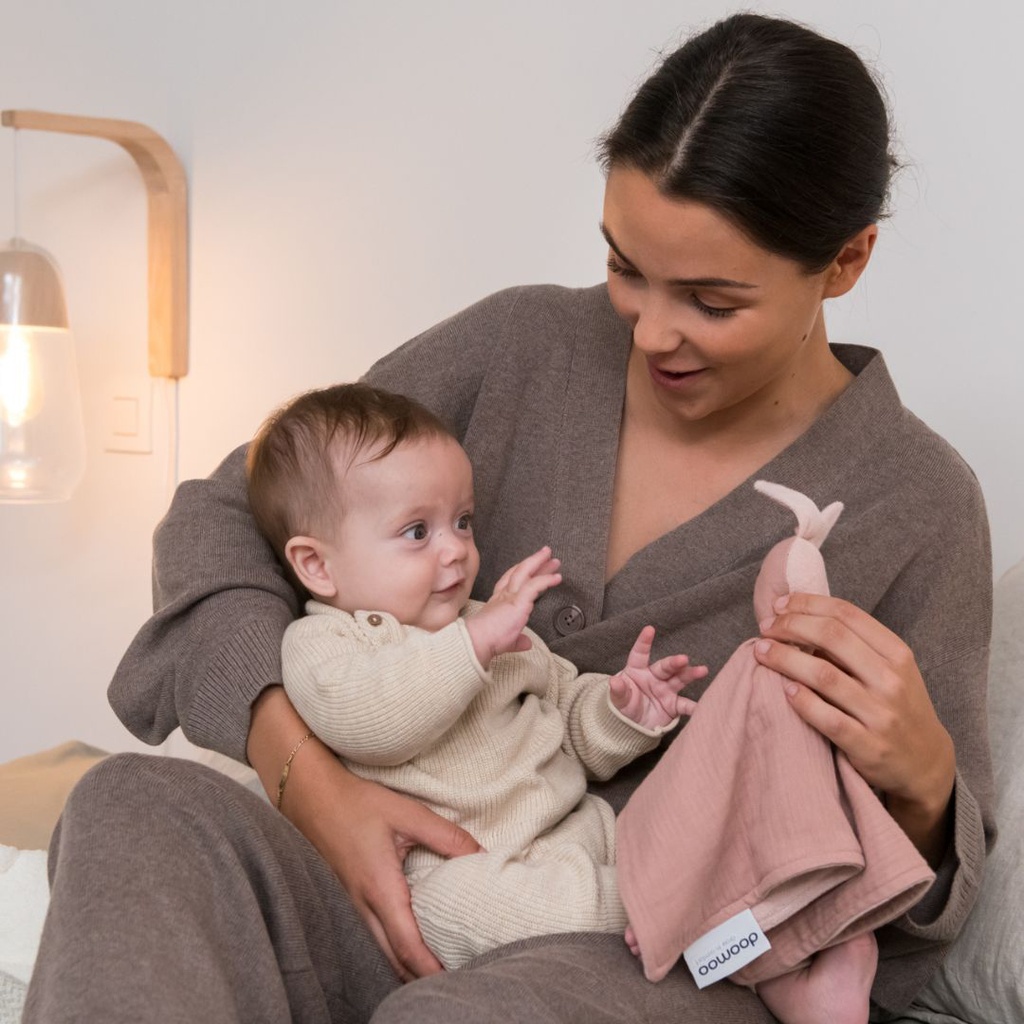 Doomoo Gosedjur med snuttefiltar - Rosa