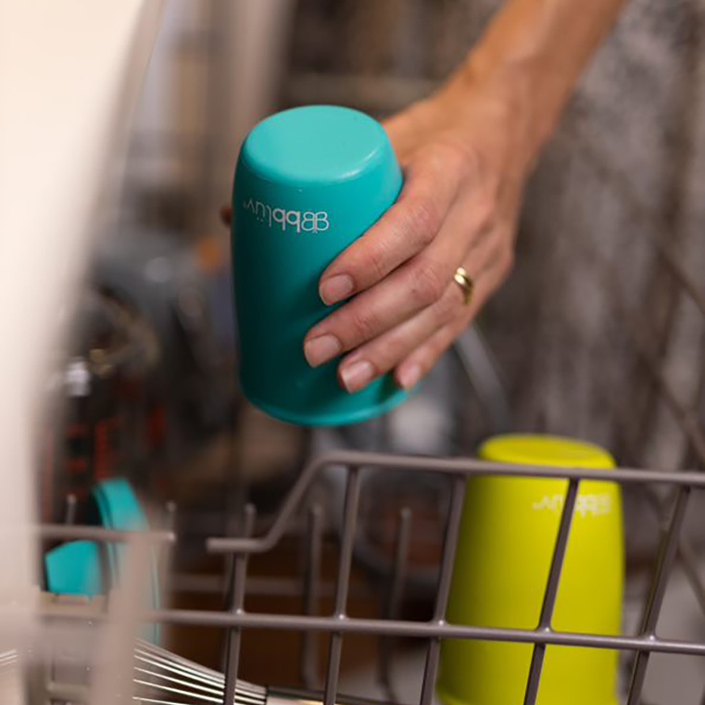 bblüv Antispill mugg 4-i-1 Aqua