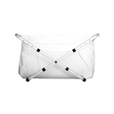 BiBaBad Flexi 80-100 cm Vit