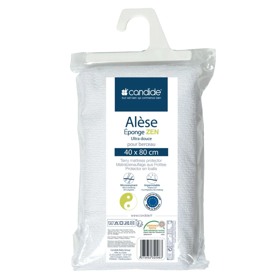 Candide Madrasskydd Bambu - 40x80 cm