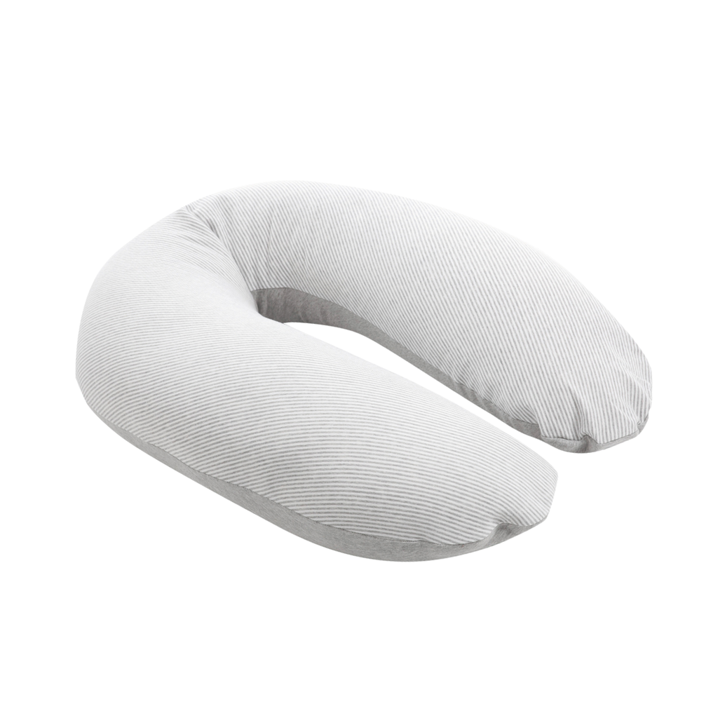 Doomoo Amning & Gravidkudde - Randig Grå