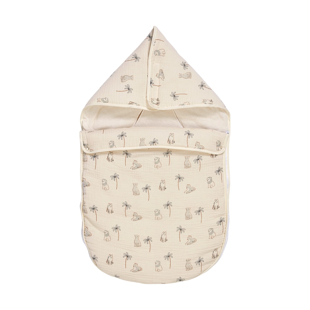 Candide Sovpåse med Luva 0-3 mån - Savann