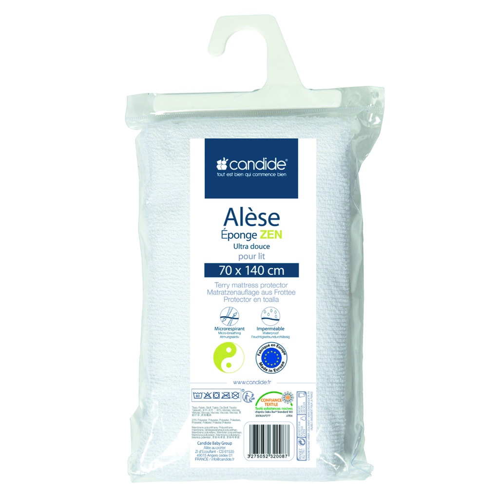 Candide Madrasskydd Bambu - 70x140 cm