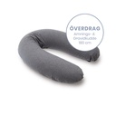 Doomoo Överdrag Amning & Gravidkudde - Melerad Antracite