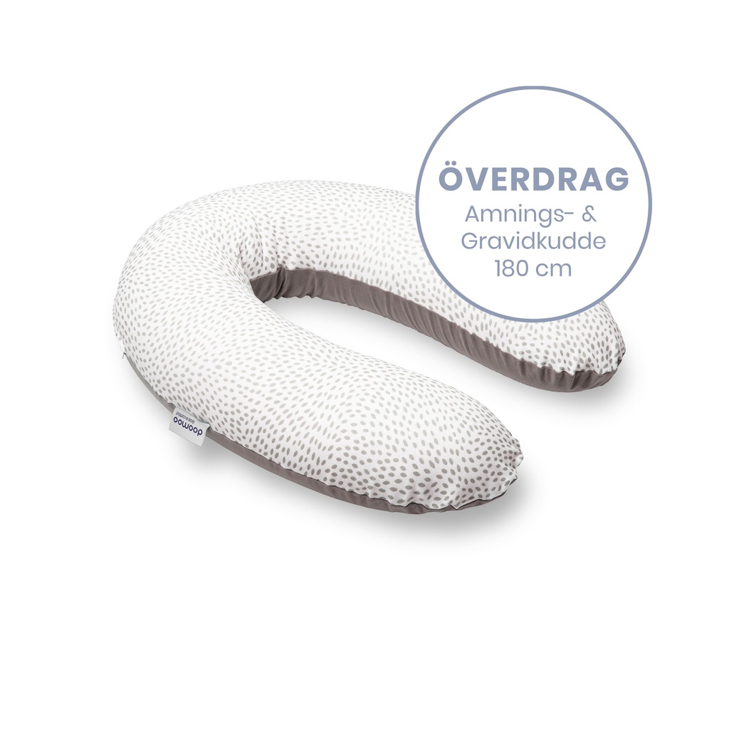 Doomoo Överdrag Amnings- gravidkudde - Risotto Taupe