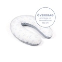 Doomoo Överdrag Amnings- gravidkudde - Vårblomma Blå