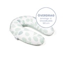 Doomoo Överdrag Amnings- gravidkudde - Löv Grön