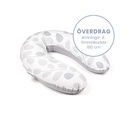 Doomoo Överdrag Amnings- gravidkudde - Löv Grå