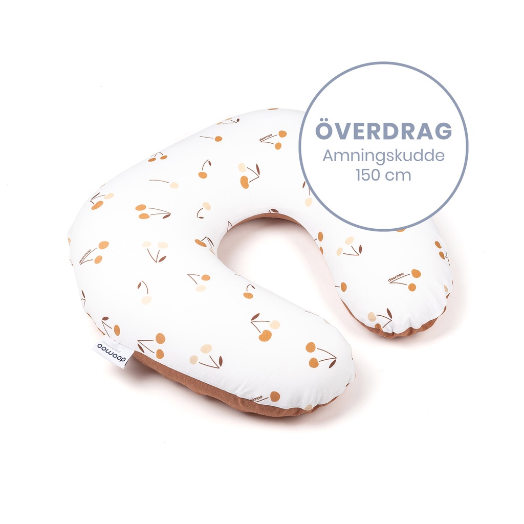 Doomoo Överdrag Amningskudde - Körsbär Rost