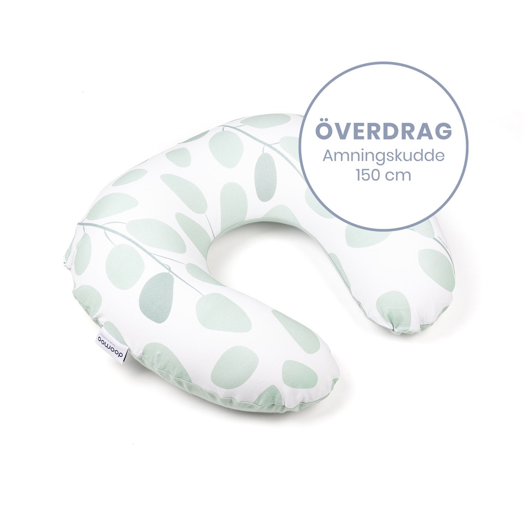 Doomoo Överdrag Amningskudde - Löv Grön