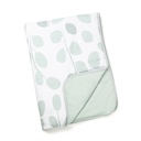 Doomoo Vadderad Filt - Löv Grön