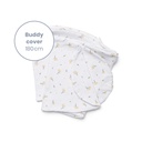 Doomoo Överdrag Amnings- gravidkudde - Blomster Gul