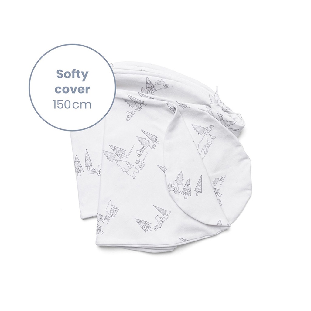 Doomoo Överdrag Amningskudde - Skog