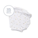 Doomoo Överdrag Amningskudde - Blomster Gul