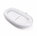 Doomoo Babynest - Blomster Gul