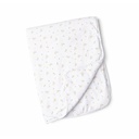 Doomoo Vadderad Filt - Blomster Gul