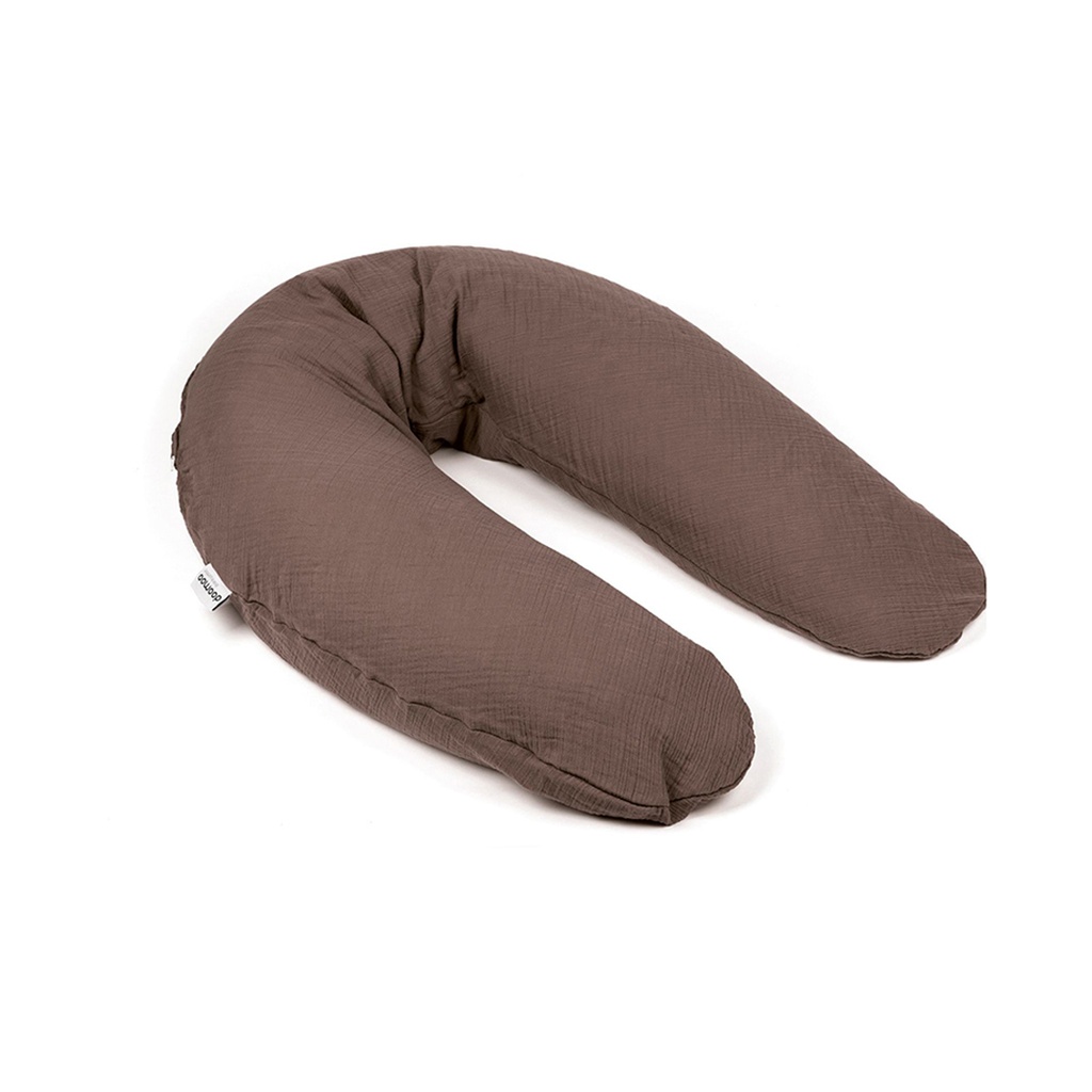 Doomoo Amnings- gravidkudde Muslin - Choklad
