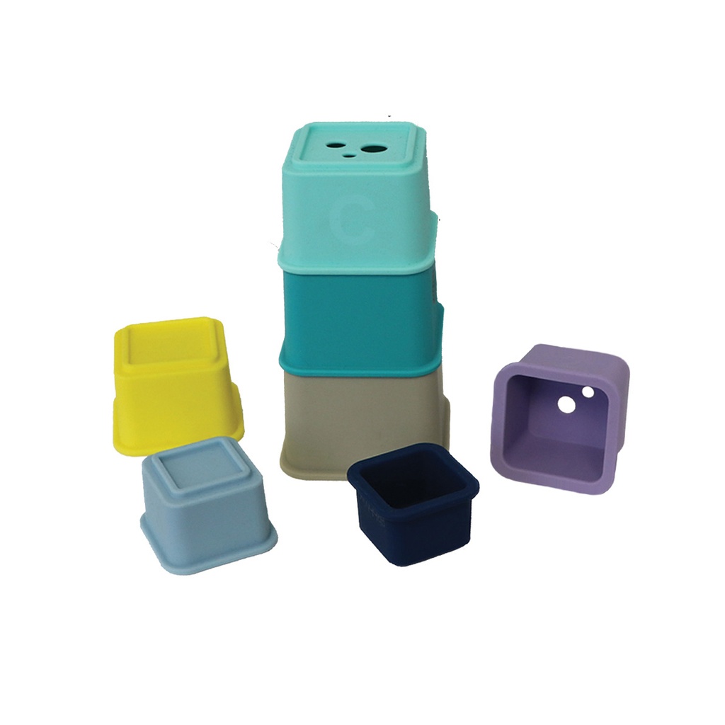 bblüv Klossar Silikon Pedagogisk