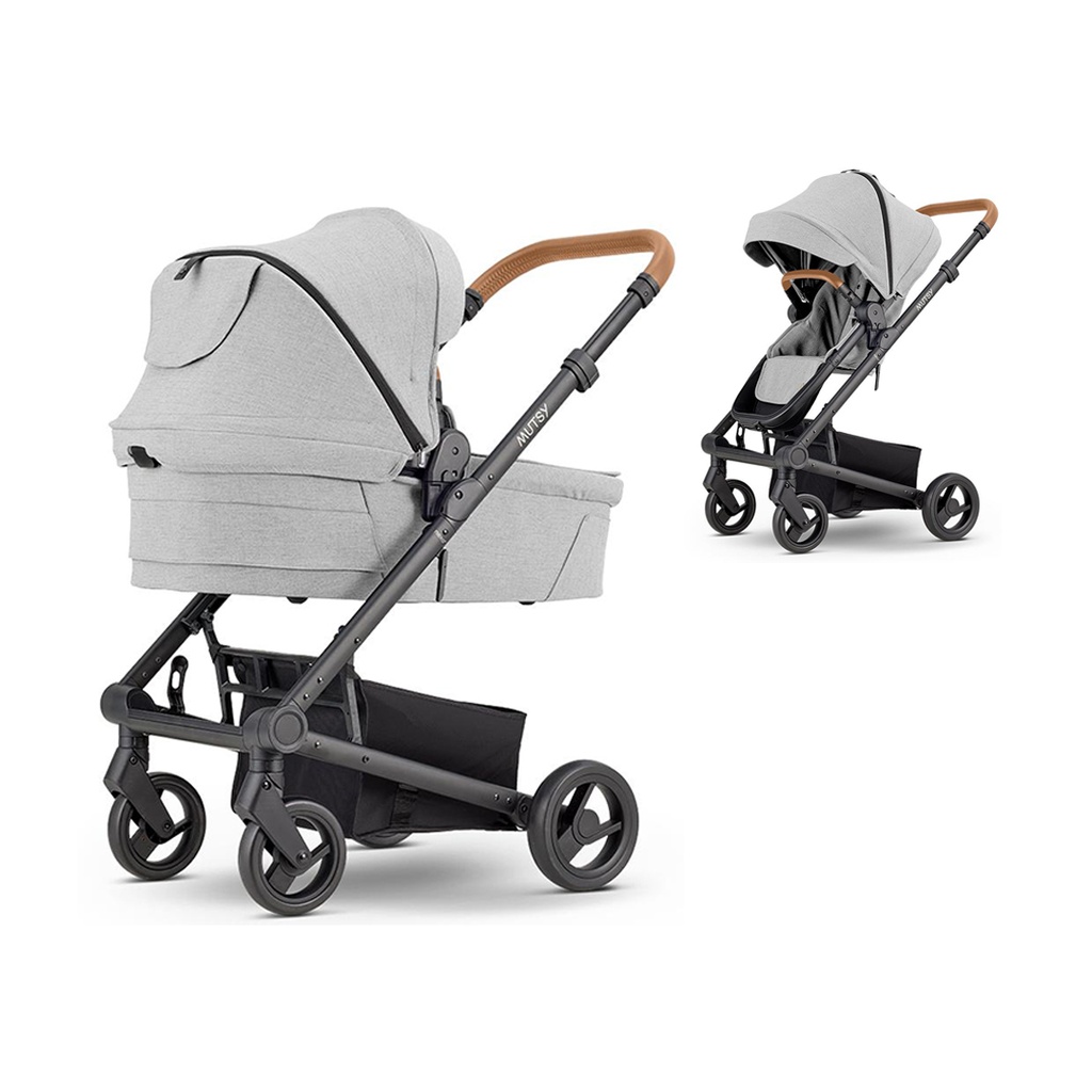 Mutsy Nexo+ Cementgrå