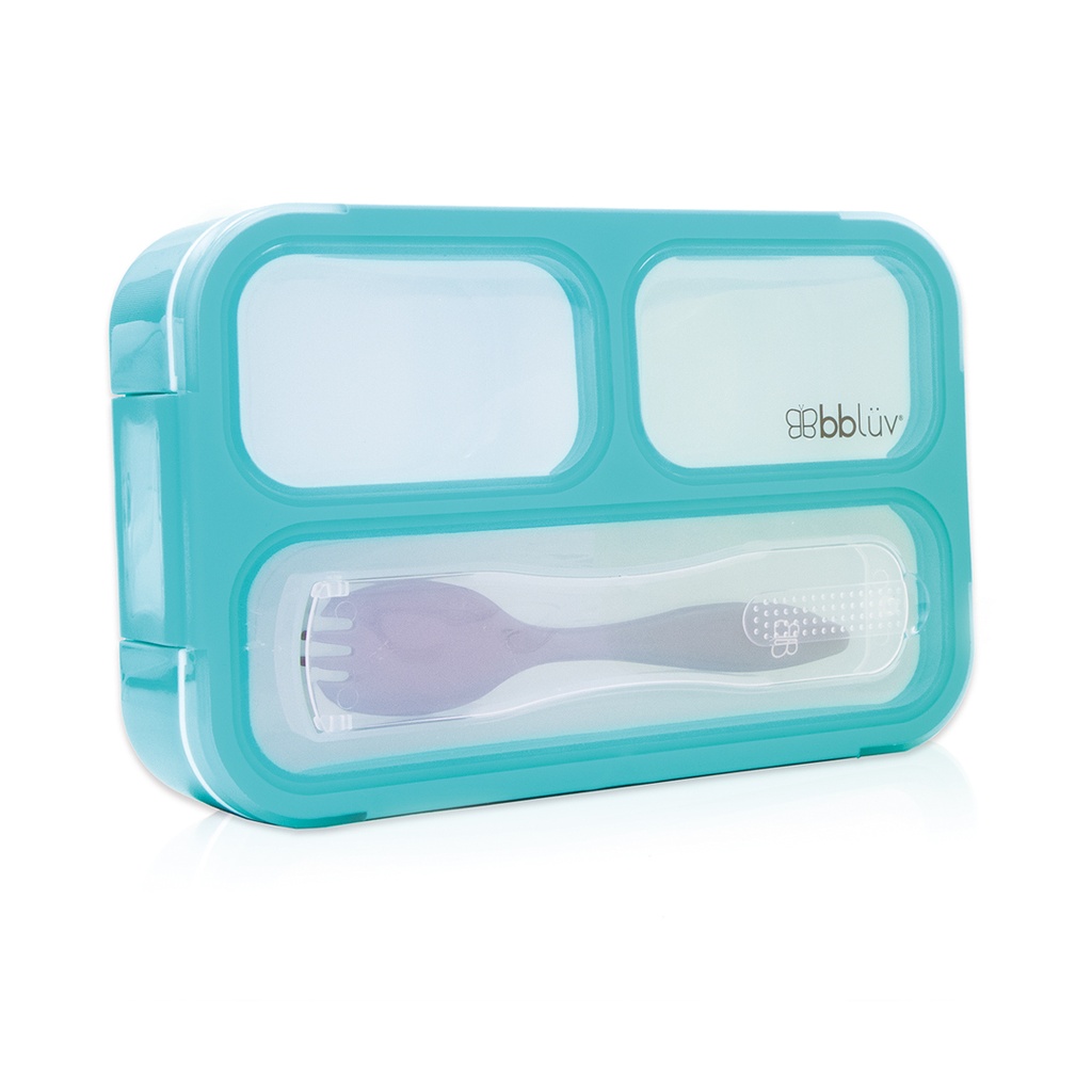 bblüv Matlåda med Bestick  Aqua