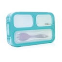 bblüv Matlåda med Bestick  Aqua